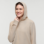 Atajo Long-Sleeve Waffle Hoodie - Women's