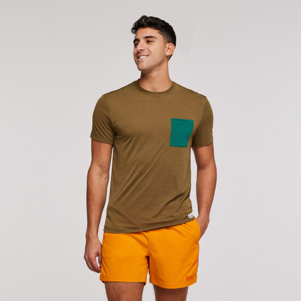 Paseo Travel Pocket T-Shirt - Men's